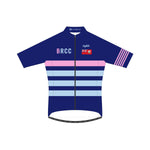 BR'26 - Lombardia Short Sleeve Cycling Jersey Blue. Men