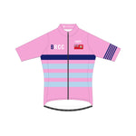 BR'26 - Lombardia Short Sleeve Cycling Jersey Pink. Men