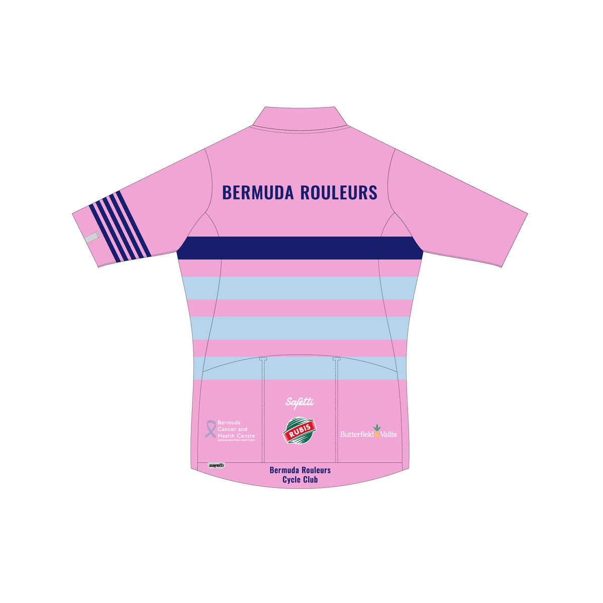 BR'26 - Lombardia Short Sleeve Cycling Jersey Pink. Women