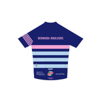 BR'26 - Basic Short Sleeve Cycling Jersey Blue (14-18). Junior