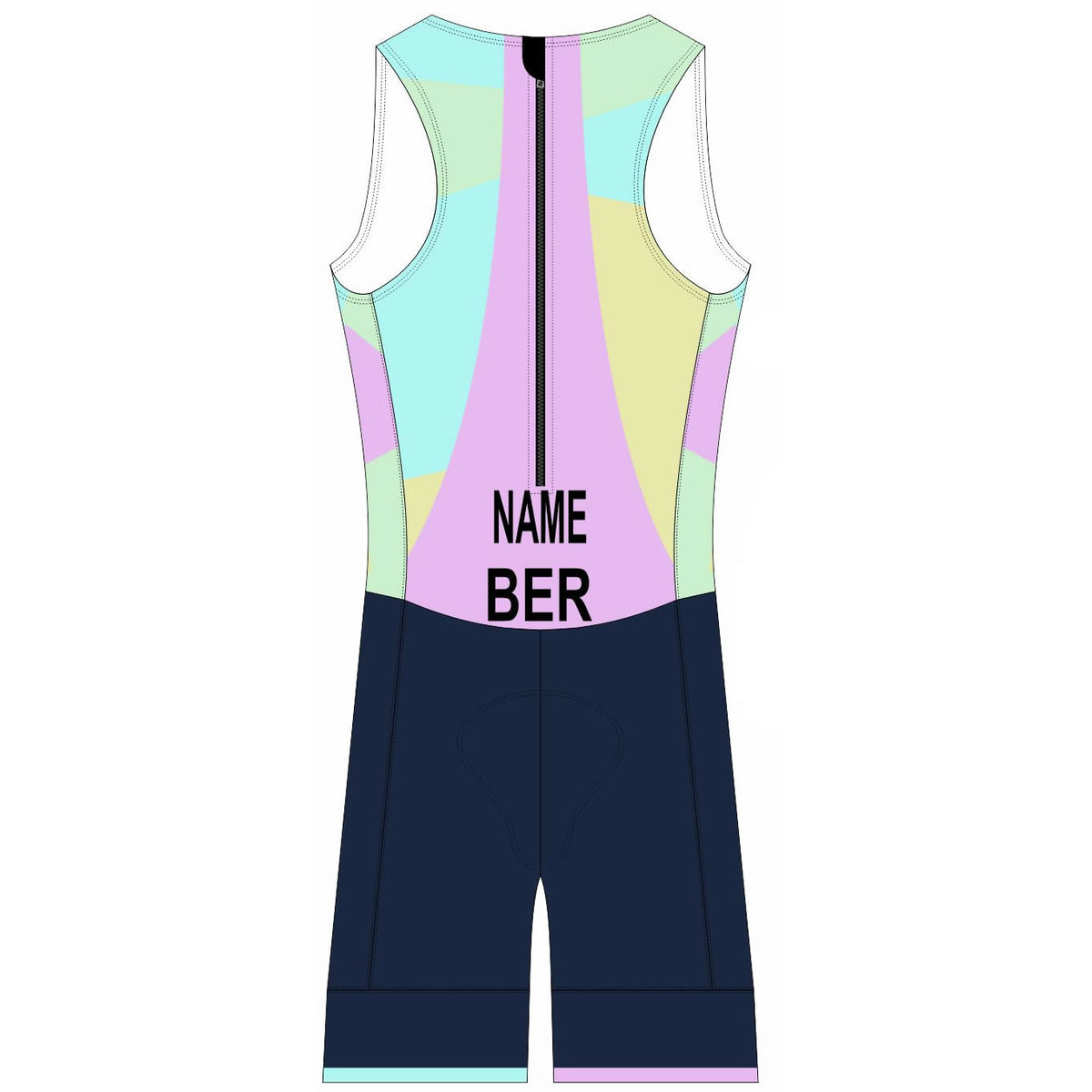 BTA - YCWG - ITU Acqua Zero Sleeveless Triathlon SkinSuit. Women
