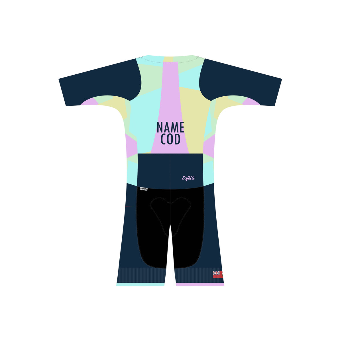 BTA - Kona Performance Short Sleeve Triathlon Skinsuit. Women