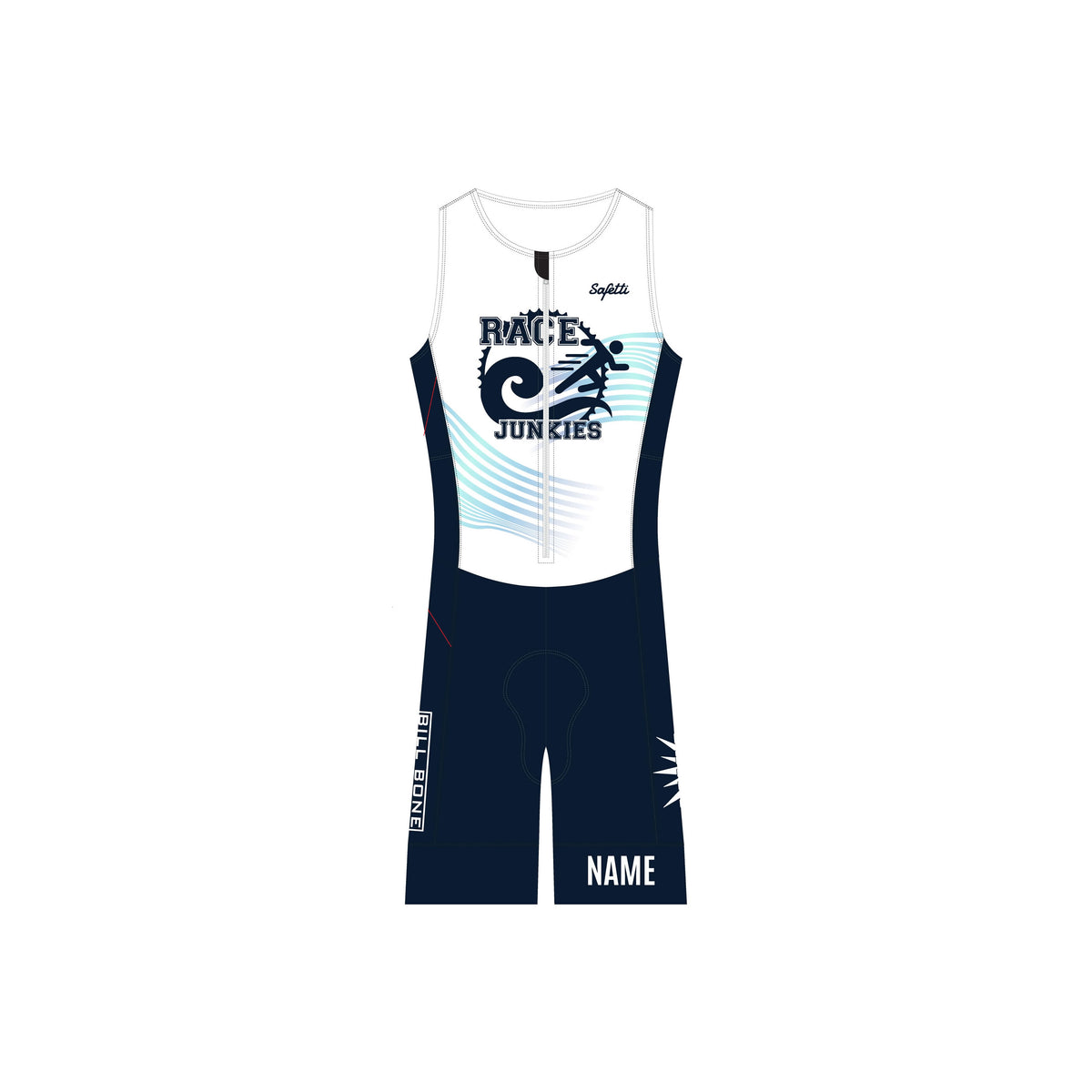 RJ'26 - AquaZero™ Sleeveless Triathlon Skinsuit. Women