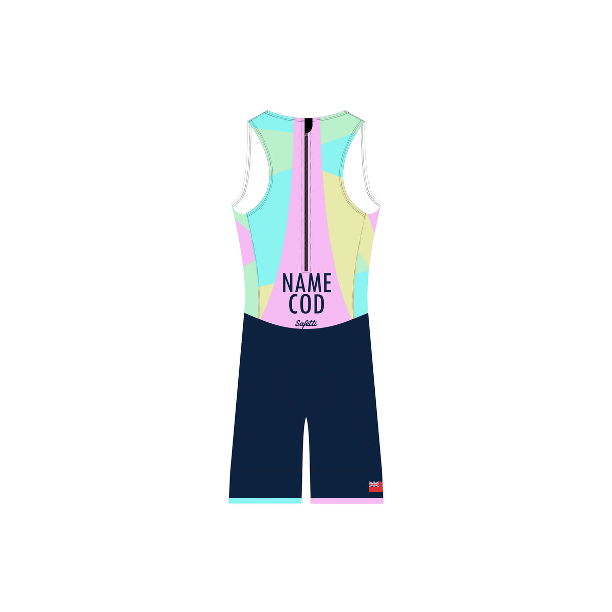 BTA'26 - ITU Acqua Zero Sleeveless Triathlon Skinsuit 2. Men