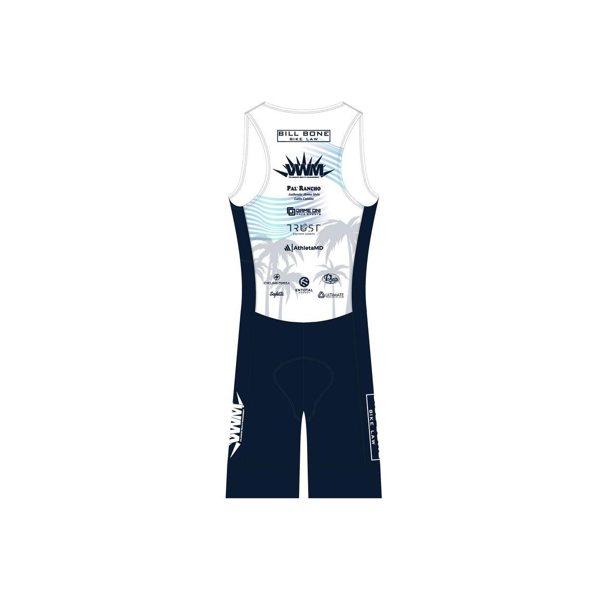 RJ'26 - AquaZero™ Sleeveless Triathlon Skinsuit. Men