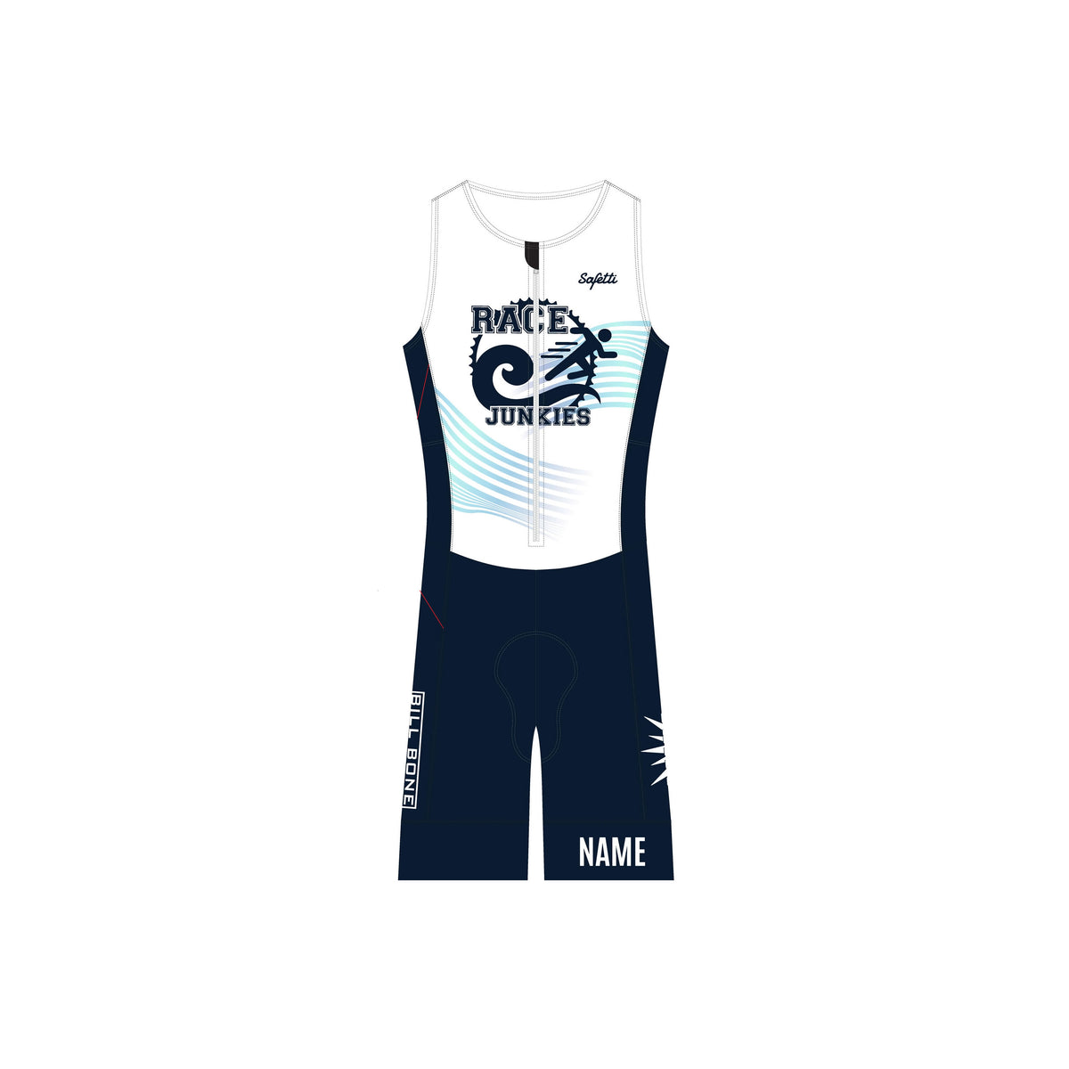 RJ'26 - AquaZero™ Sleeveless Triathlon Skinsuit. Men