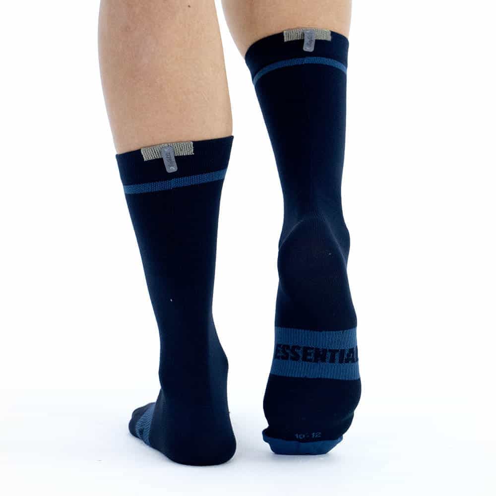 VENTI 8" BLUE UNISEX CYCLING TIGHTS