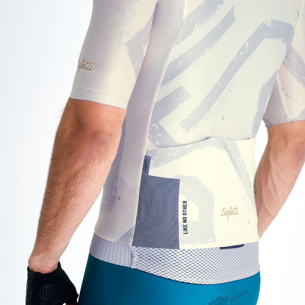 MEN'S ENGRAVED GRIT SHORT-SLEEVE CYCLING SHIRT