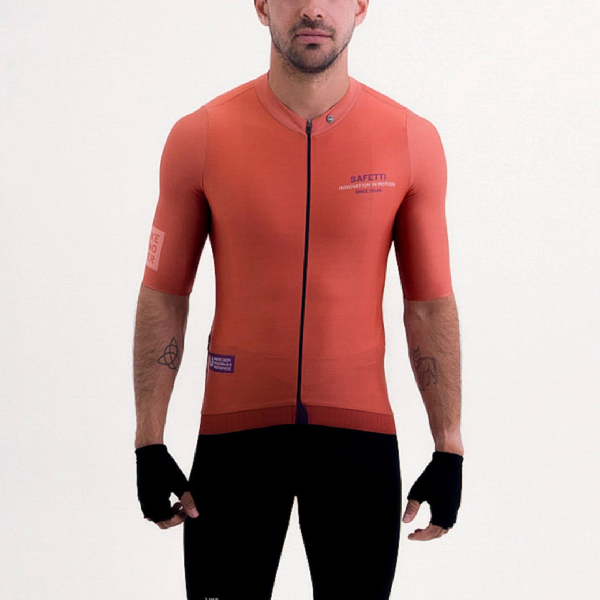BRICK MEN'S SHORT SLEEVE CYCLING JERSEY