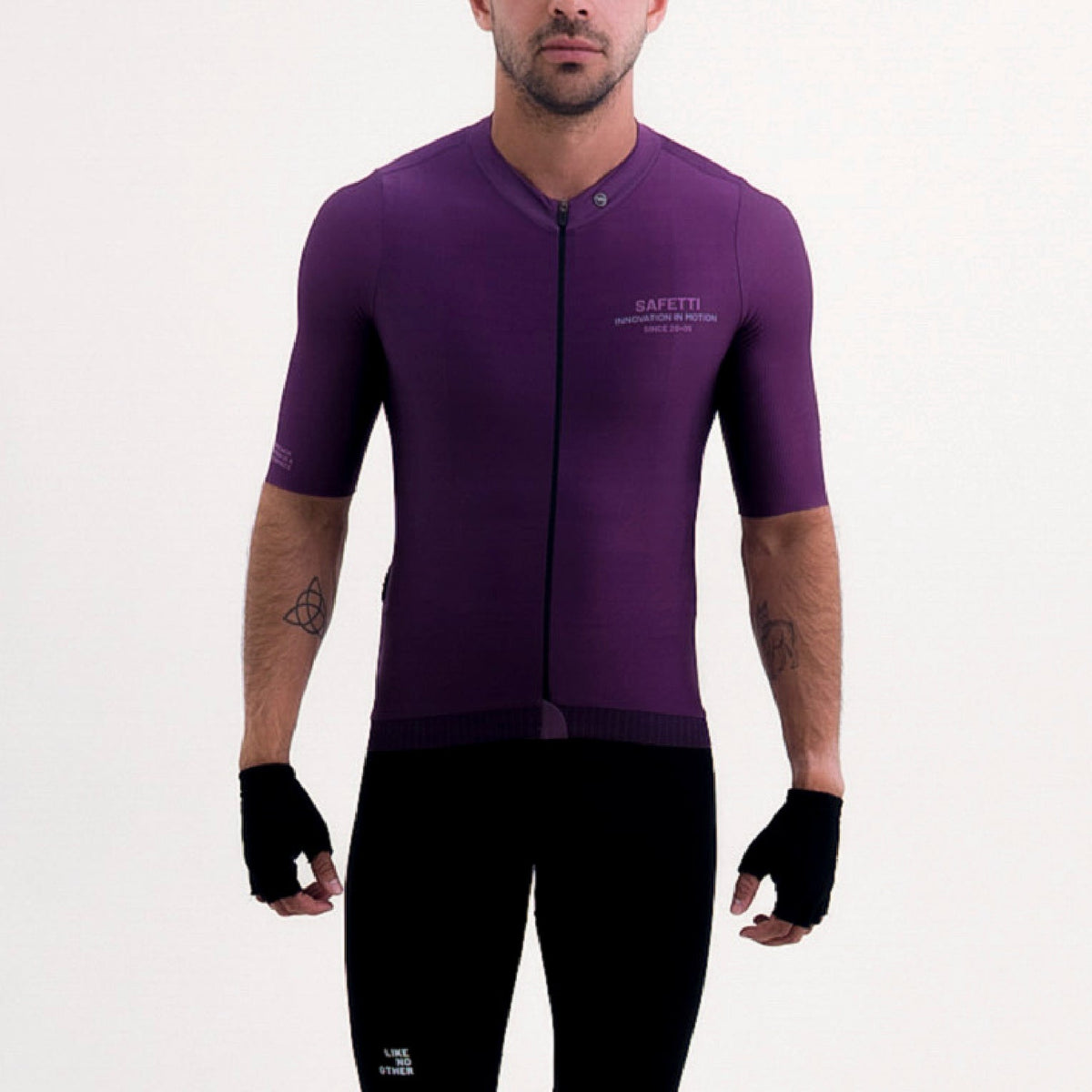BLUEBERRY MEN'S SHORT SLEEVE CYCLING JERSEY