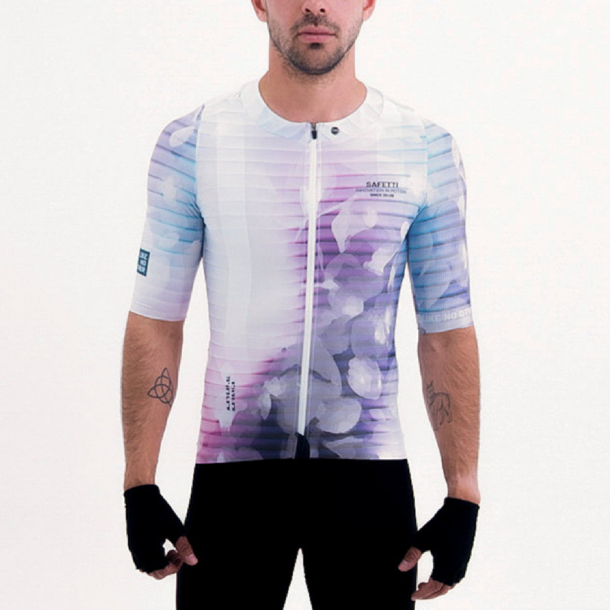 DISTORTION MEN'S SHORT SLEEVE CYCLING JERSEY