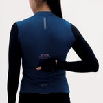 CLIMATE BLUE WOMEN'S LONG SLEEVE CYCLING JERSEY