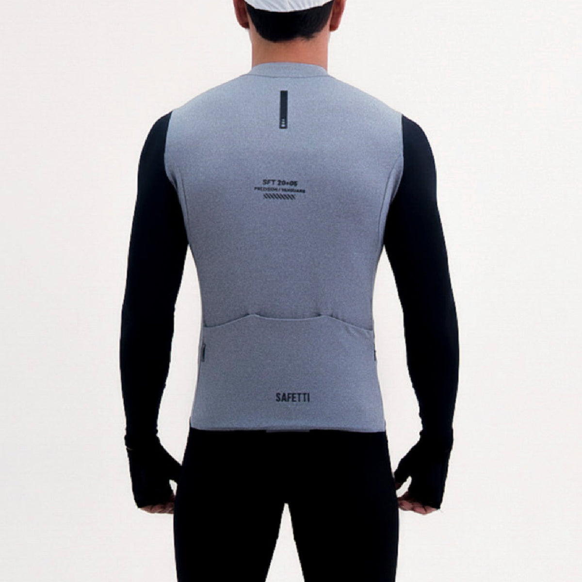 CLIMATE GRIS MEN'S LONG SLEEVE CYCLING JERSEY