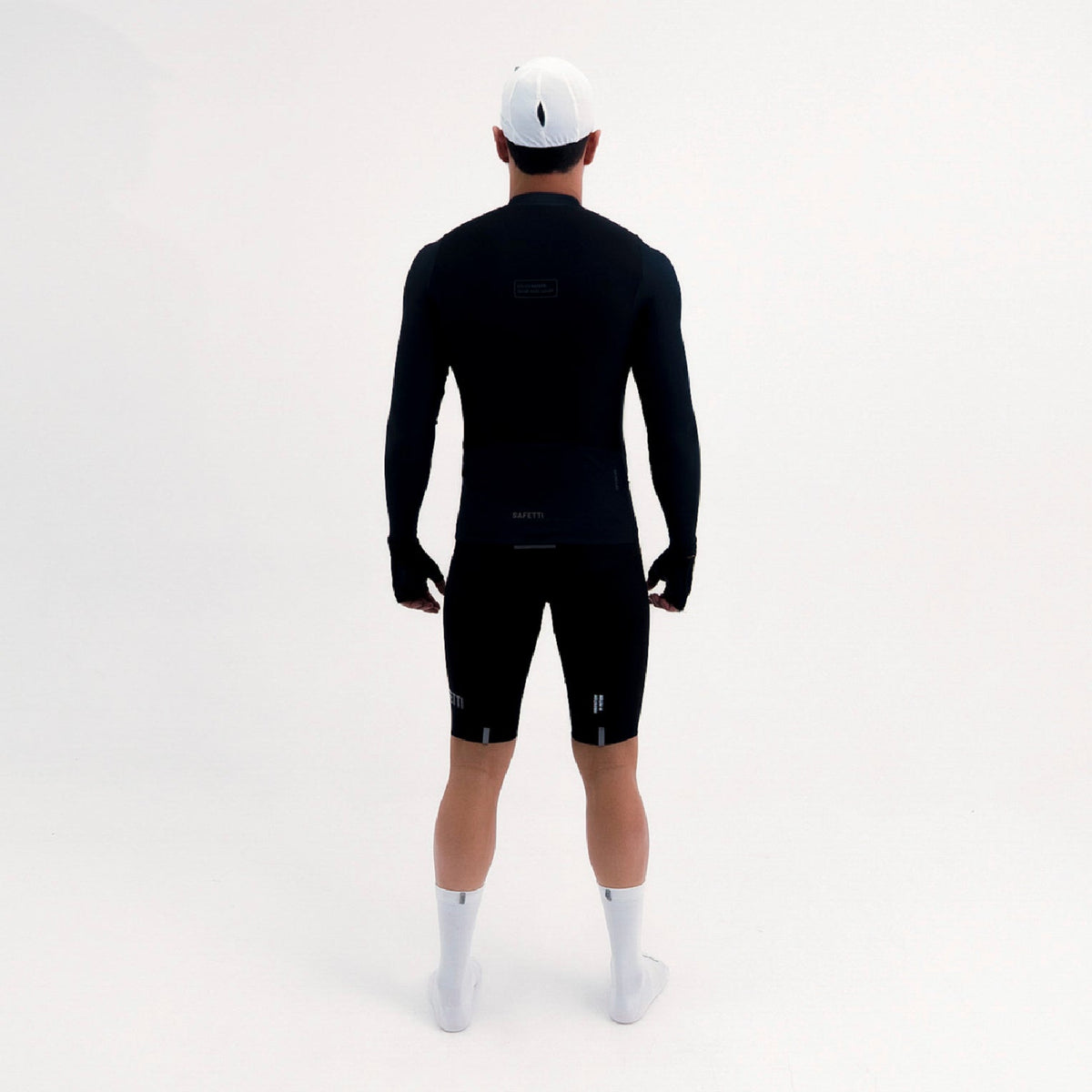 LATITUDE NERO MEN'S LONG SLEEVE CYCLING JERSEY