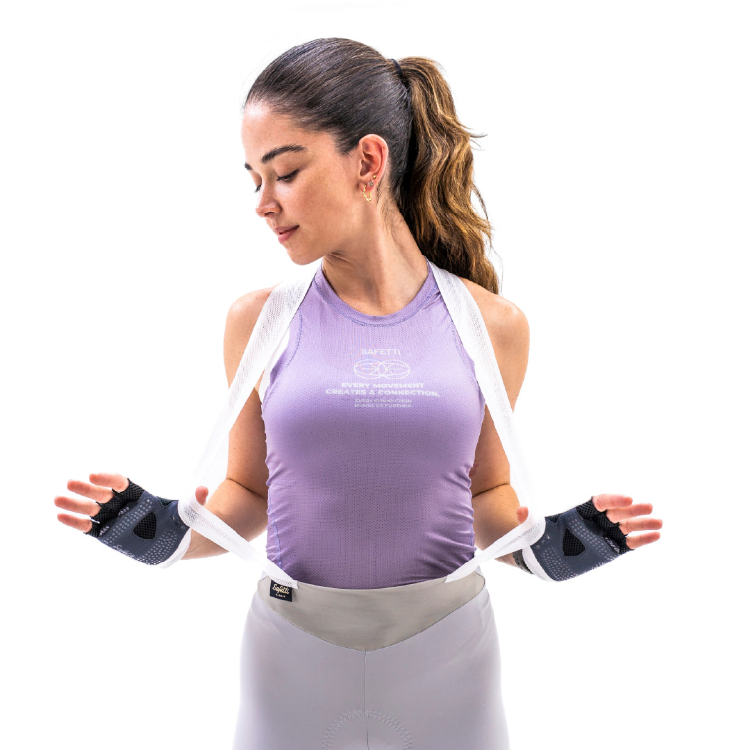 PLUM WOMEN’S ARMHOLE SLEEVE CYCLINGUNDERJERSEY