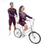 TIDE PLUM WOMEN’S LONG SLEEVE CYCLING JERSEY
