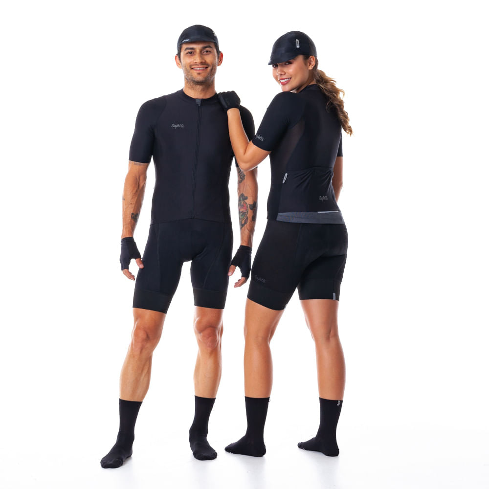 VERONA BLACK WOMEN'S CYCLING JERSEY
