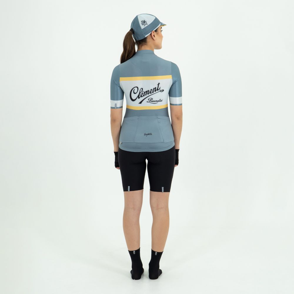 CLEMENT SHORT SLEEVE CYCLING JERSEY FOR WOMEN