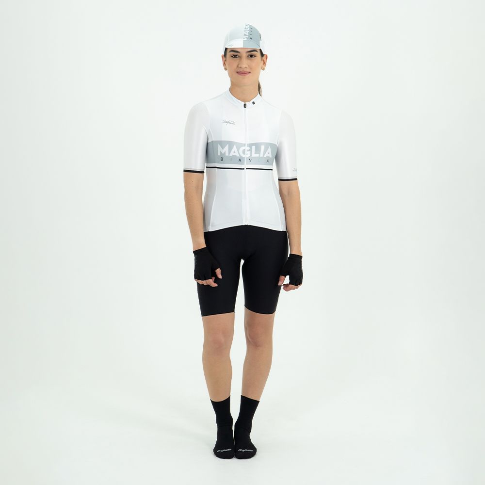 LA MAGLIA BIANCA WOMEN'S SHORT SLEEVE CYCLING JERSEY