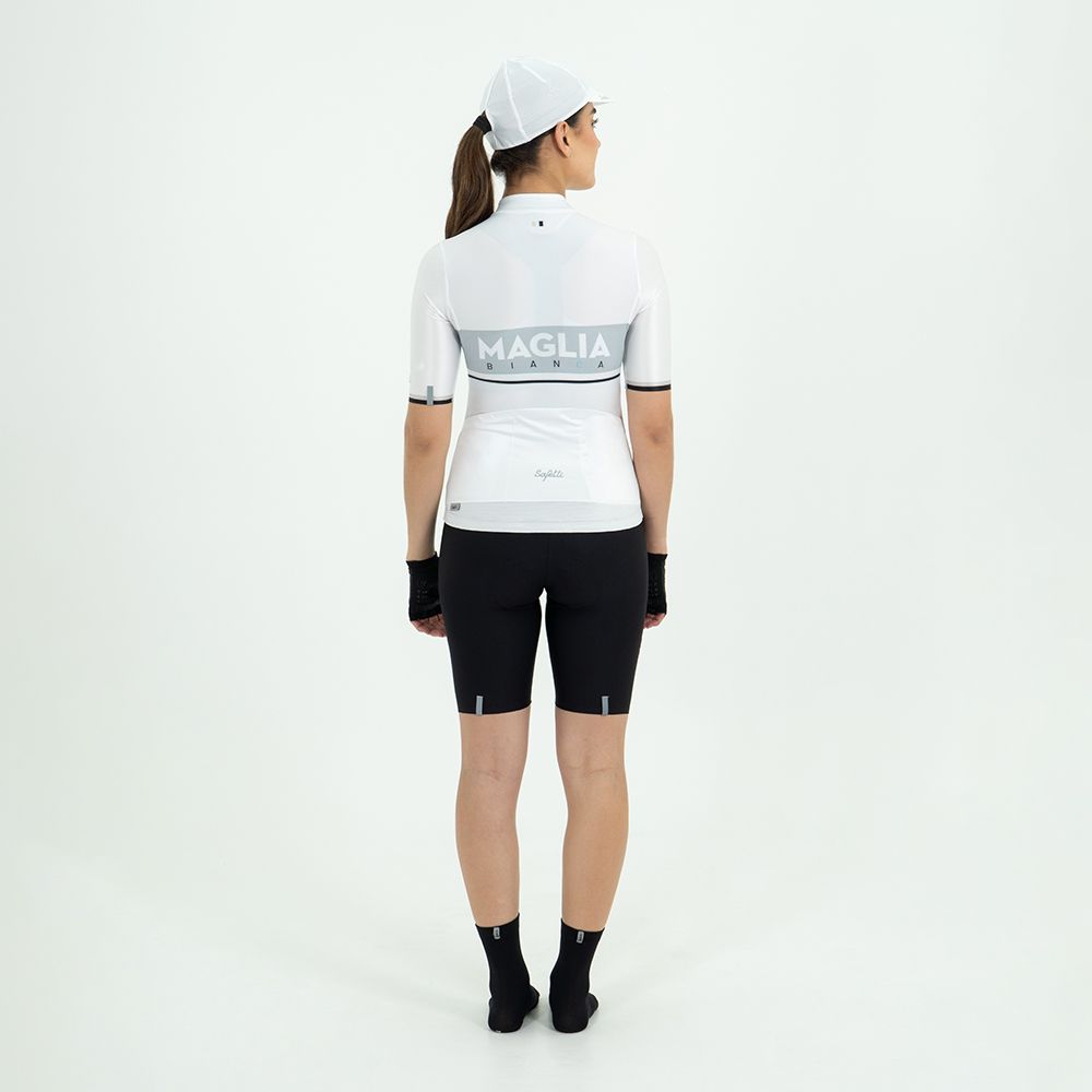 LA MAGLIA BIANCA WOMEN'S SHORT SLEEVE CYCLING JERSEY
