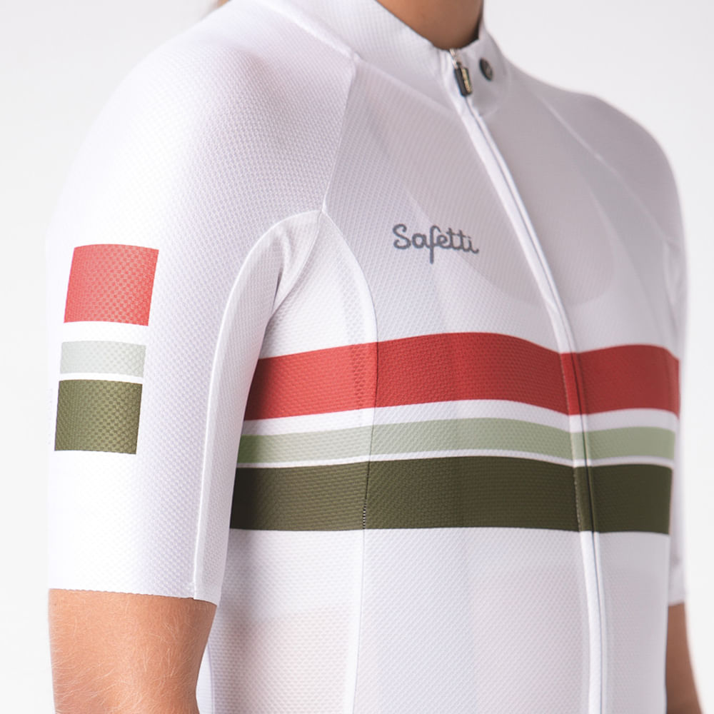 COOLNESS OLIVE SHORT SLEEVE CYCLING JERSEY FOR WOMEN