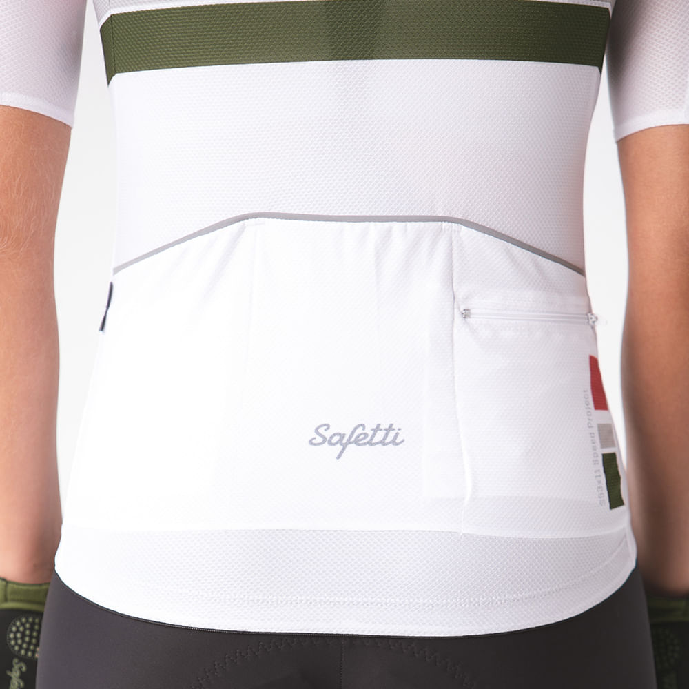 COOLNESS OLIVE SHORT SLEEVE CYCLING JERSEY FOR WOMEN