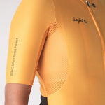 ESSENTIAL COLORS PASSION FRUIT SHORT SLEEVE CYCLING JERSEY FOR WOMEN