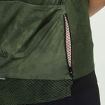 SUNSETTIDE GREEN WOMEN'S SHORT SLEEVE CYCLING JERSEY