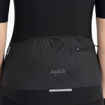 VERONA BLACK WOMEN'S SHORT SLEEVE CYCLING JERSEY