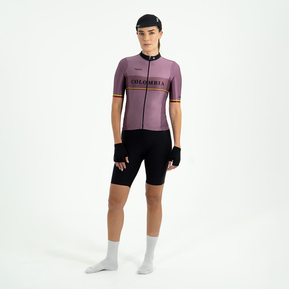 COLOMBIA 24 WOMEN'S SHORT SLEEVE CYCLING JERSEY