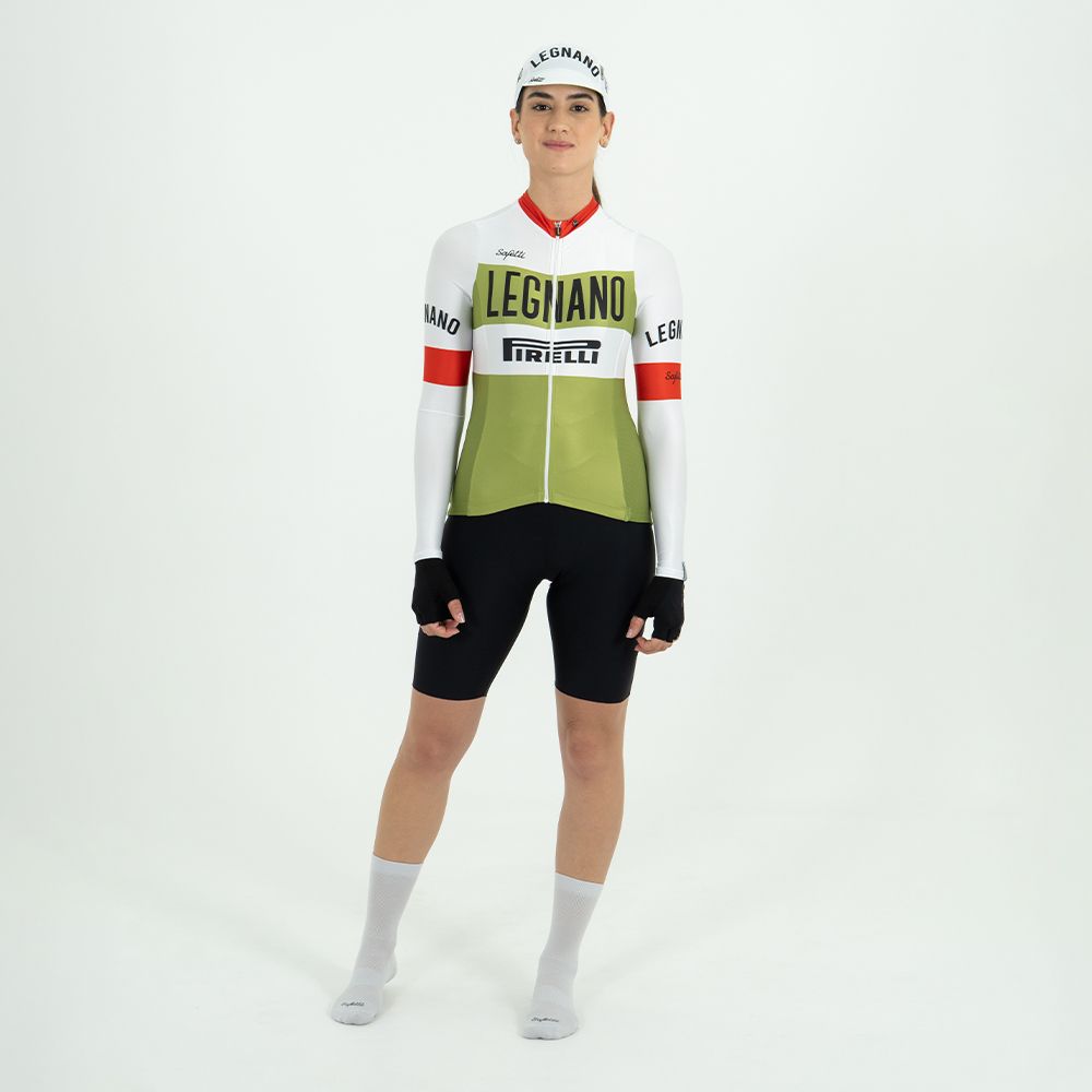 LEGNANO LONG SLEEVE CYCLING JERSEY FOR WOMEN
