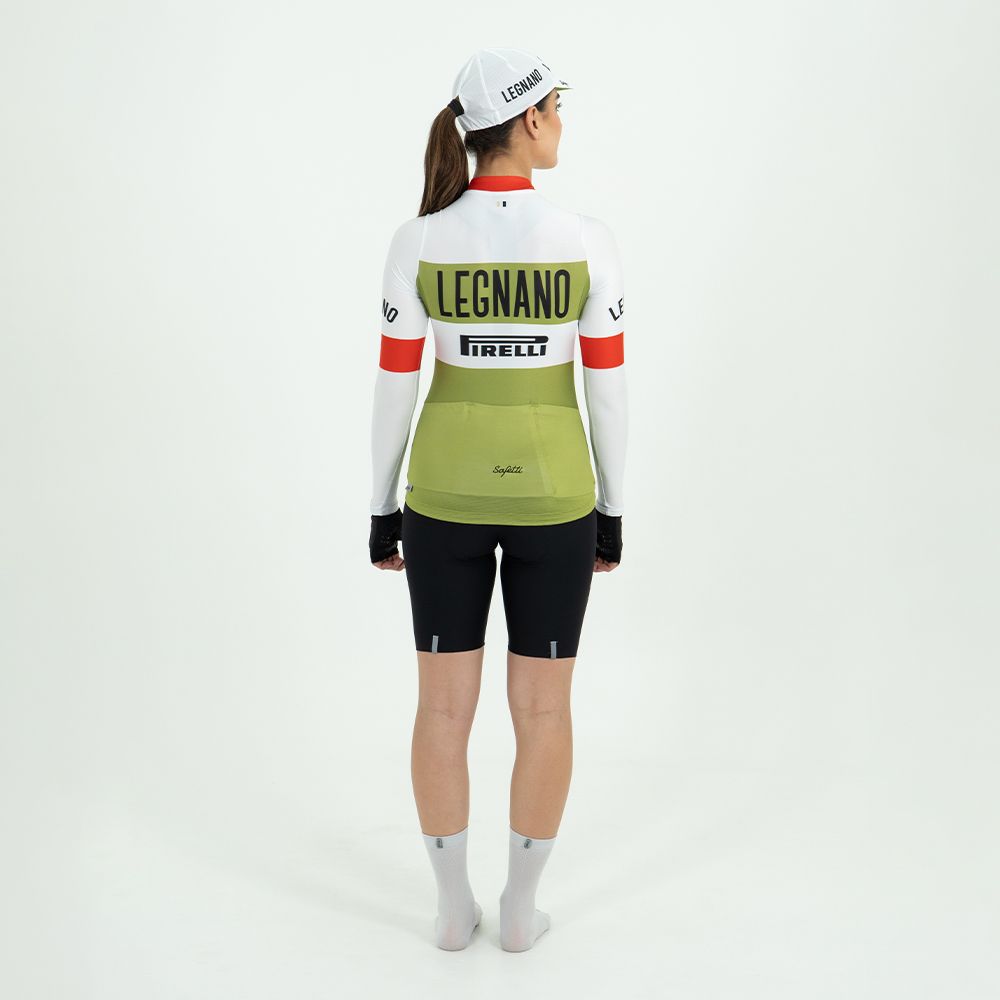 LEGNANO LONG SLEEVE CYCLING JERSEY FOR WOMEN