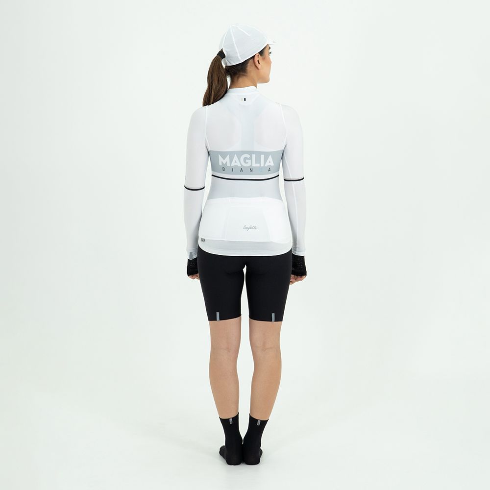 LA MAGLIA BIANCA WOMEN'S LONG SLEEVE CYCLING JERSEY