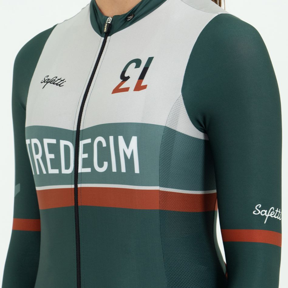 TREDECIM WOMEN'S LONG SLEEVE CYCLING JERSEY
