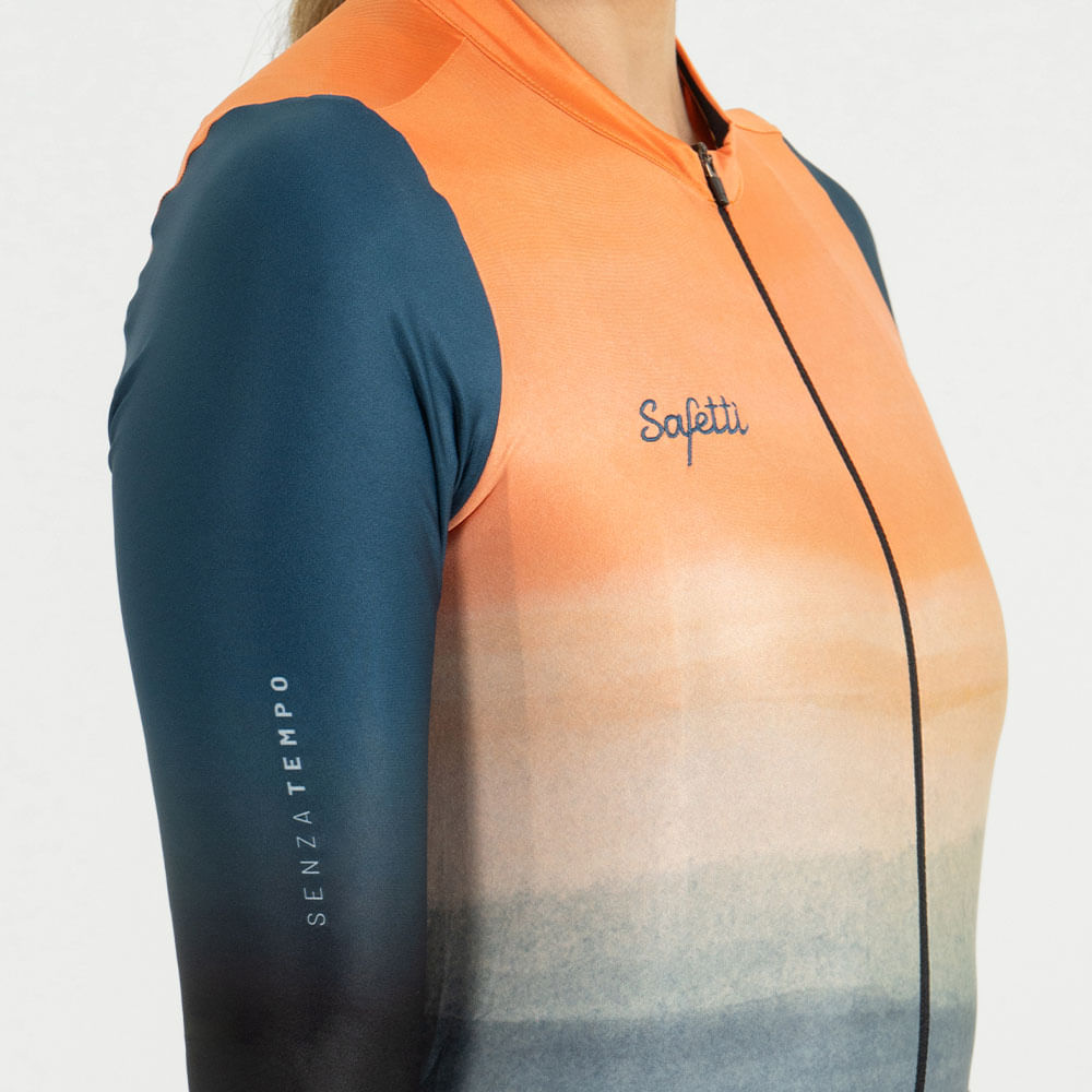 OCEANGLOW WOMEN'S LONG SLEEVE CYCLING JERSEY