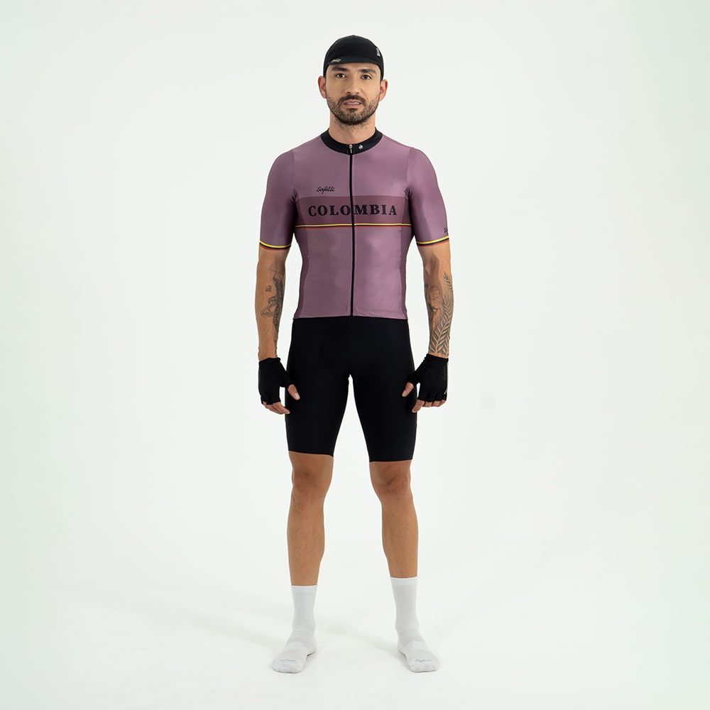 COLOMBIA 24 MEN'S SHORT SLEEVE CYCLING JERSEY