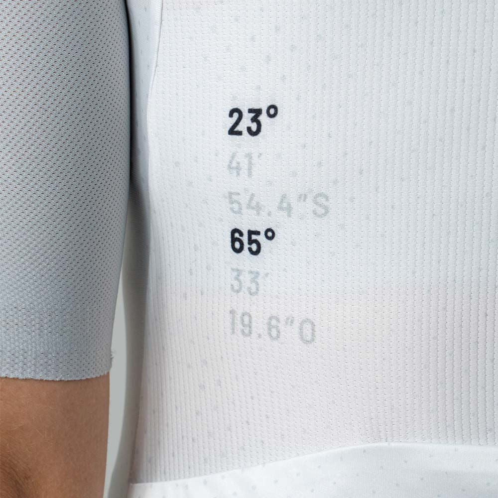 SNOW SHORT SLEEVE CYCLING JERSEY FOR WOMEN