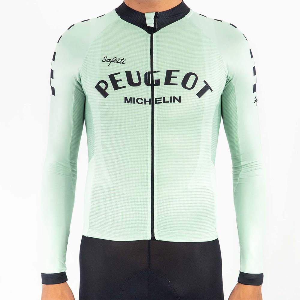PEUGEOT MINT MEN'S LONG SLEEVE CYCLING JERSEY