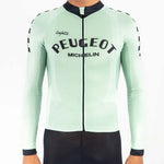CAMISA CICLISMO MANGA LARGA PEUGEOT MINT PARA HOMBRE