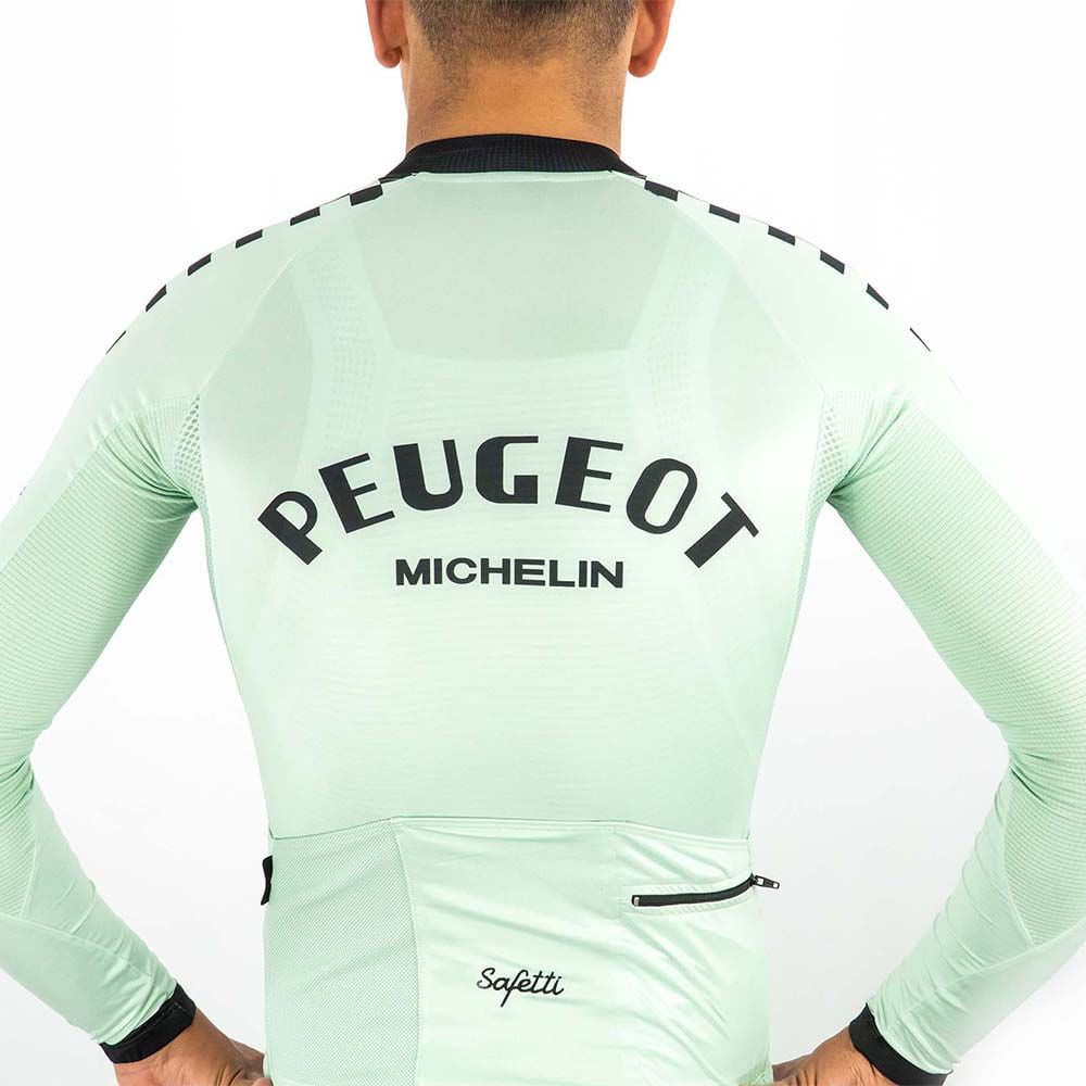PEUGEOT MINT MEN'S LONG SLEEVE CYCLING JERSEY