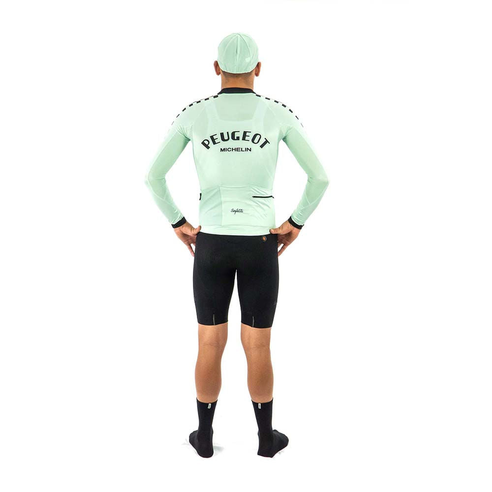 PEUGEOT MINT MEN'S LONG SLEEVE CYCLING JERSEY