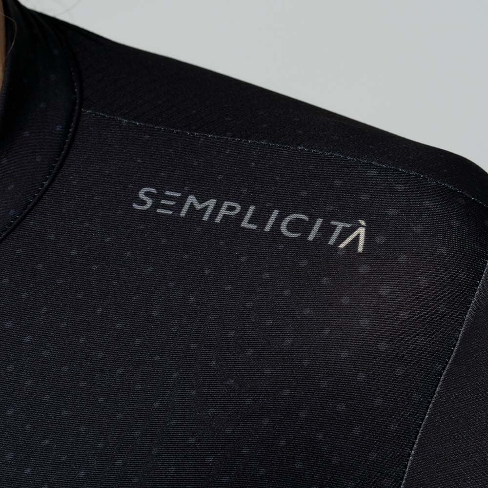 MEN'S BLACK LONG SLEEVE CYCLING JERSEY