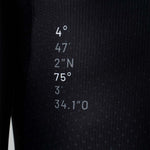 MEN'S BLACK LONG SLEEVE CYCLING JERSEY