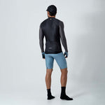 MEN'S BLACK LONG SLEEVE CYCLING JERSEY