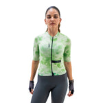 TIDE GREEN WOMEN’S SHORT SLEEVE CYCLING JERSEY
