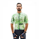 TIDE GREEN MEN’S SHORT SLEEVE CYCLING JERSEY