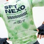 TIDE GREEN MEN’S SHORT SLEEVE CYCLING JERSEY