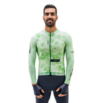 TIDE GREEN MEN’S LONG SLEEVE CYCLING JERSEY