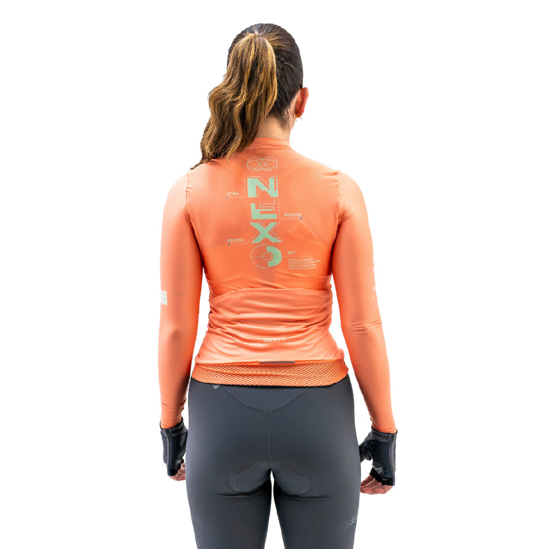 TRACE WOMEN’S LONG SLEEVE CYCLING JERSEY
