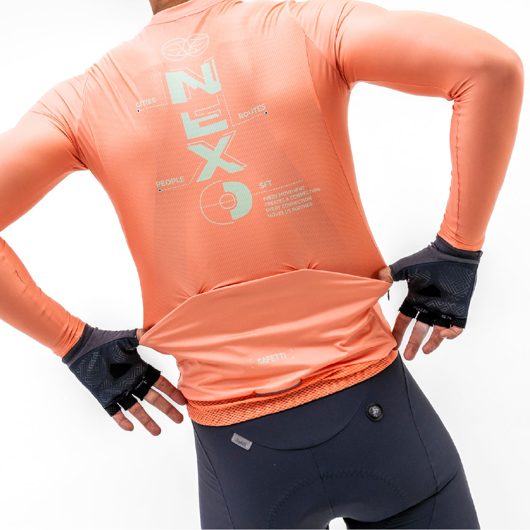 TRACE MEN’S LONG SLEEVE CYCLING JERSEY